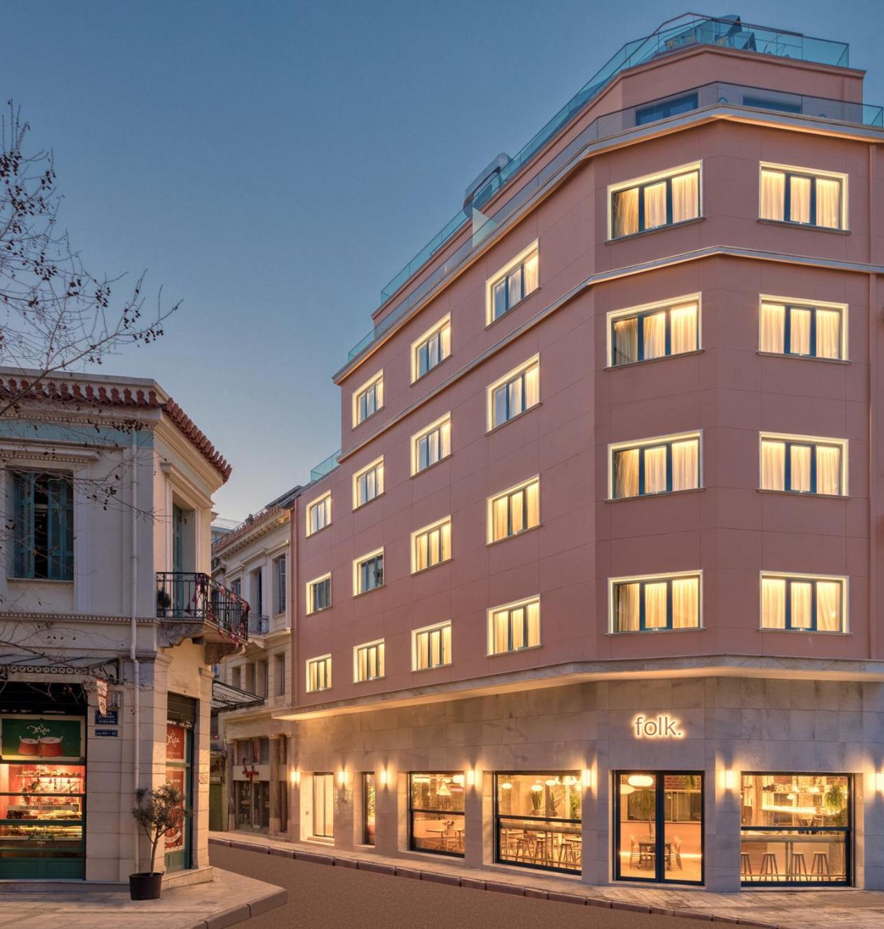 Bob W Eolou Hotel Athena Bagian luar foto